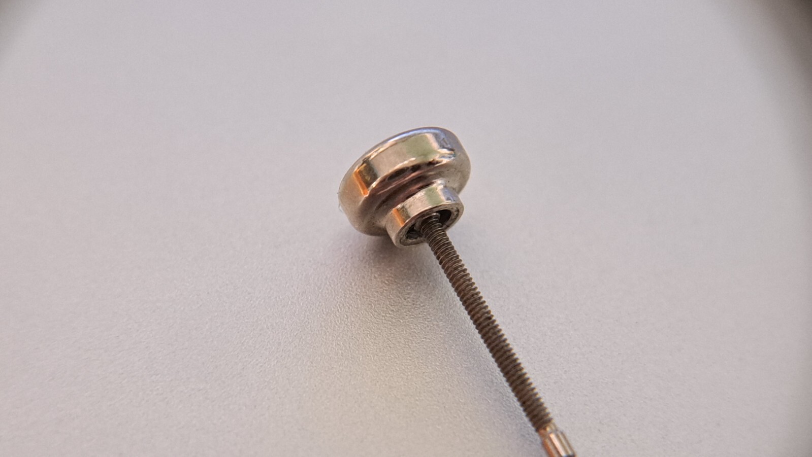 Unbranded Stainless Steel Crown 5mm with stem tap ten (0.90mm) VIS OR 83913 WHIT