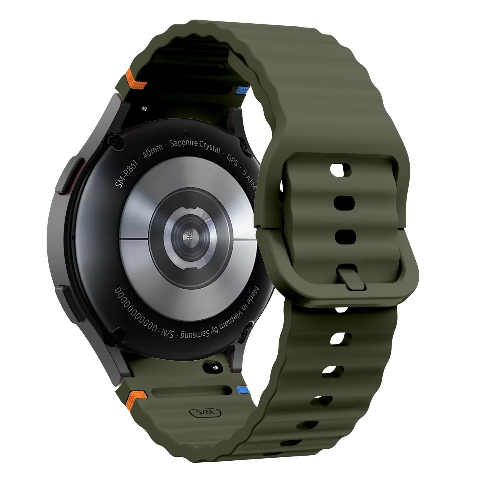 Strap For Samsung Galaxy Watch 7/6/5/4/FE 40/44/47mm Silicone Sport Watch Band