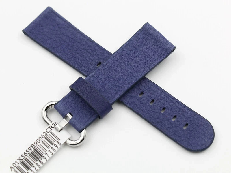 New Morellato Genuine Leather Strap BLUE Lapis Various Sizes Made Italy New