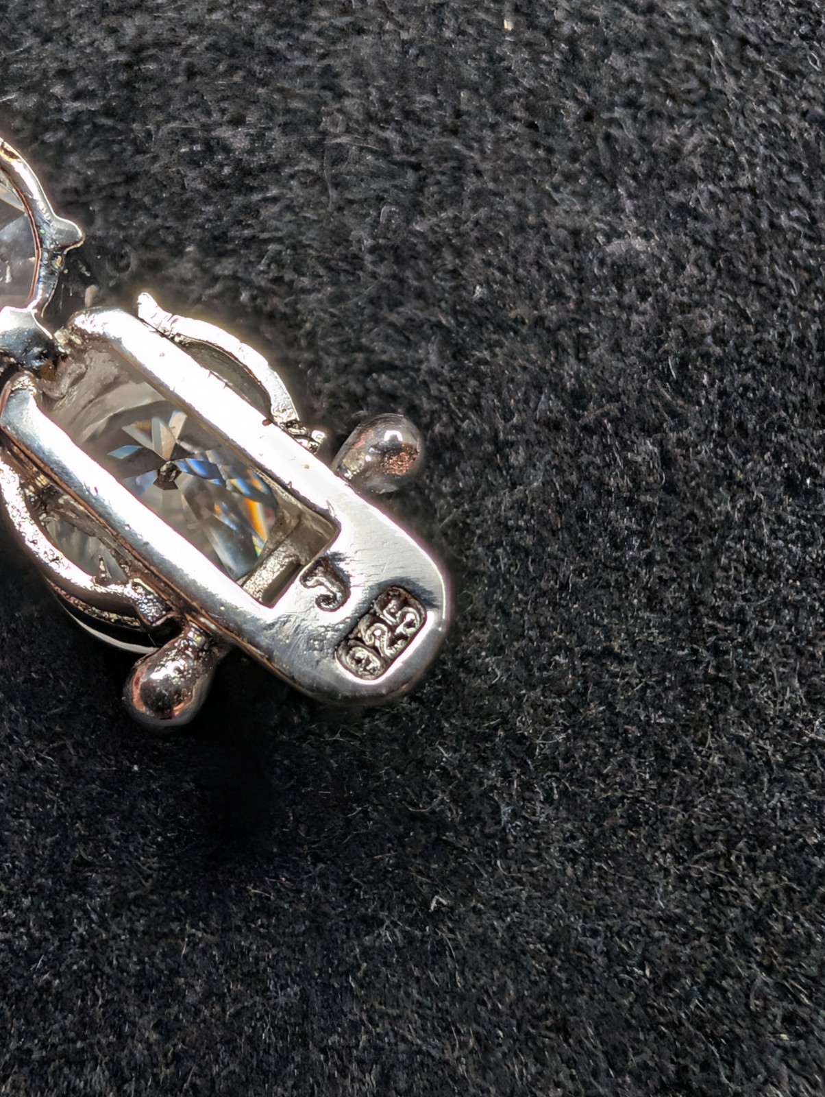 Stunning Sterling Silver CZ Tennis Bracelet 7 Inch