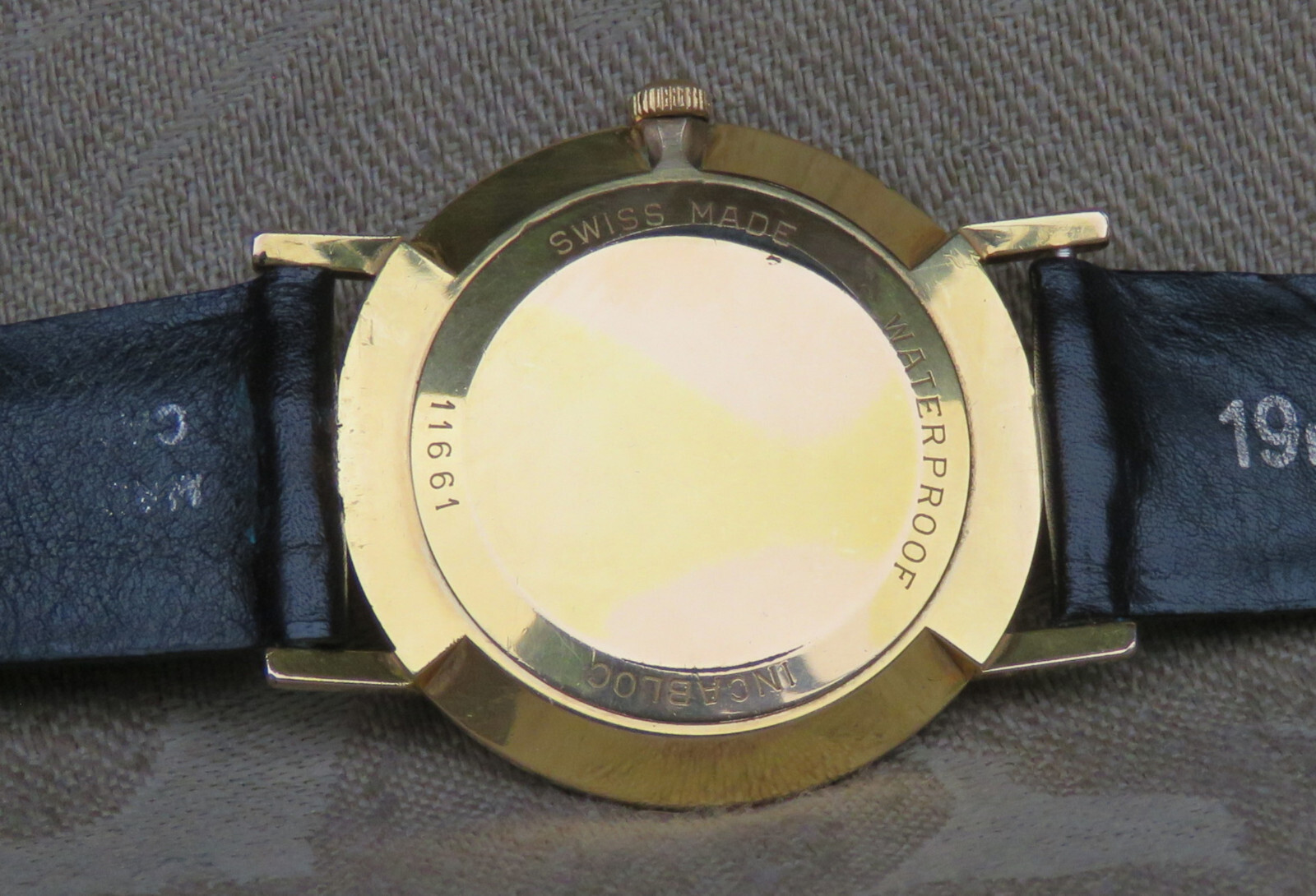1960 ARDATH RAZOR EDGE 18K GOLD 20MC ETA PESEUX 7001 MANUAL 21J ULTRA THIN WATCH