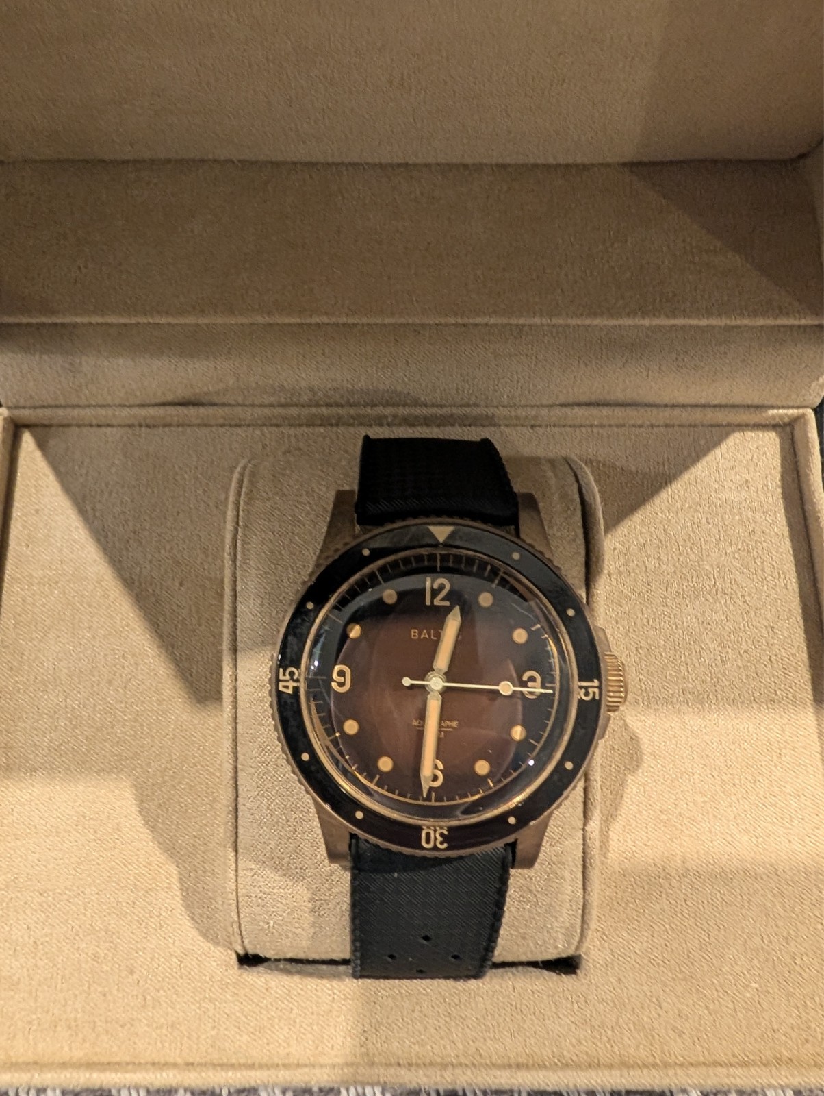 Baltic Aquascaphe Bronze 200m Diver | Bronze Case | Full Kit Box & Papers
