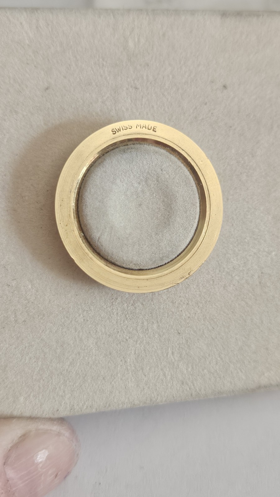 Authentic Vintage GOLD Gucci Watch Bezel For Models 1100, 1200 11/12 11/12.2