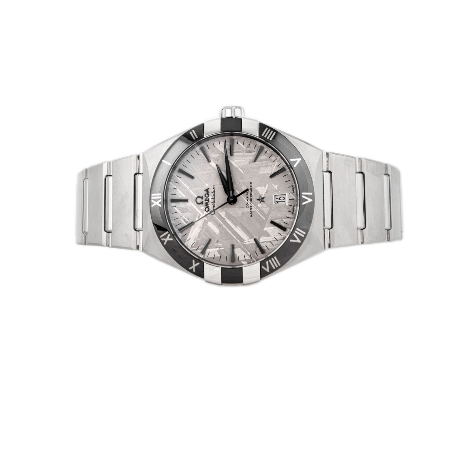 Omega Constellation Stainless Steel Meteorite 41mm 131.30.41.21.99.001 Full Set