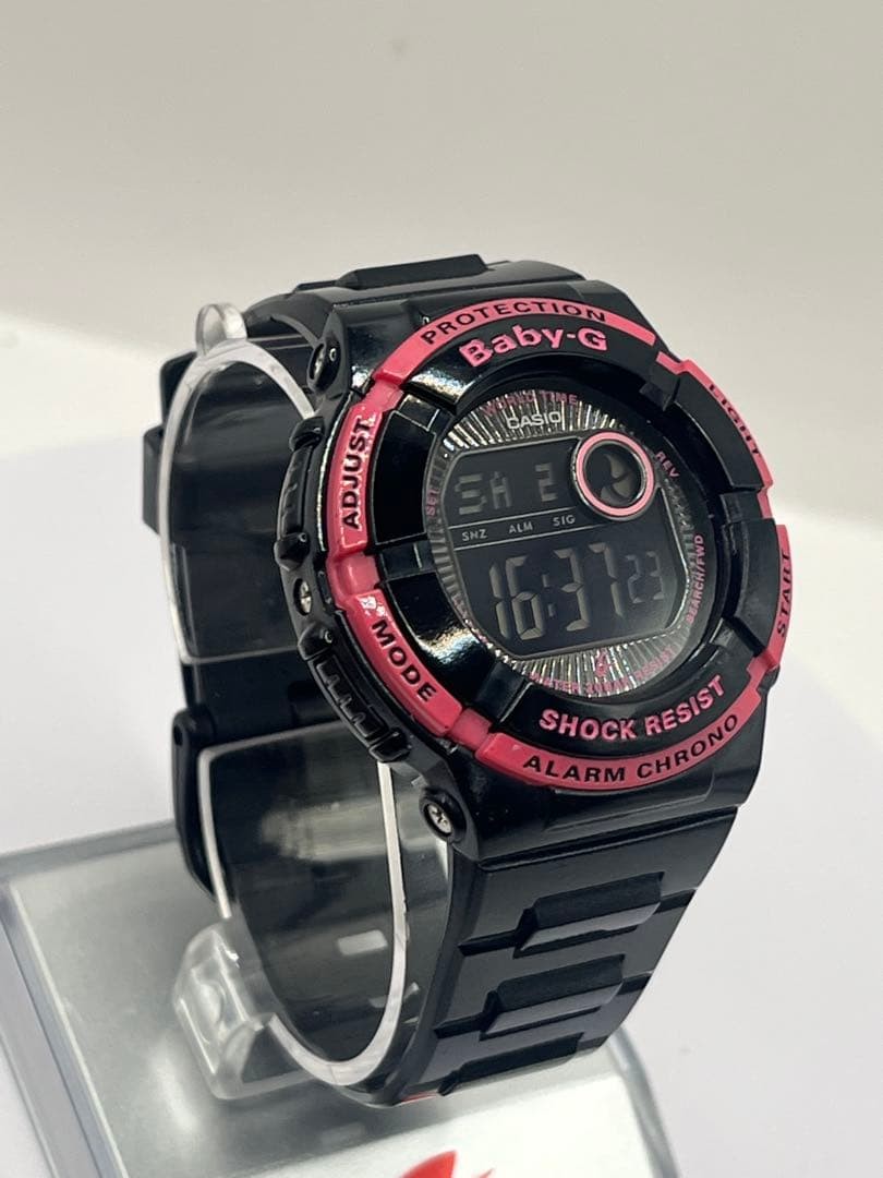 CASIO Baby-G BGD-120, reverse LCD display, battery replaced, excellent condition