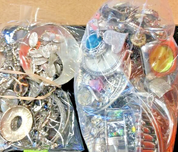 **Fashion Jewelry Box Lot **ONE POUND- all wearable,wholesale,bulk- #JJ6