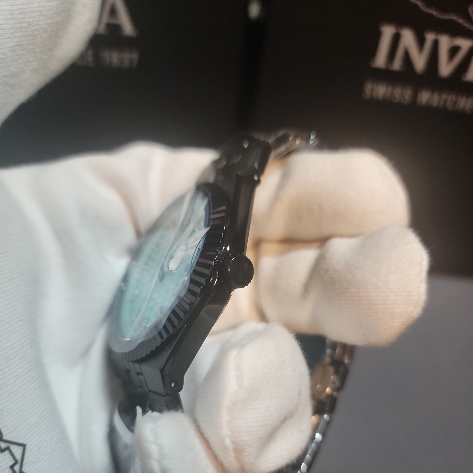 INVICTA Specialty I Men’s Watch 70052 40mm Black Band , Light Blue Face 🔥 $199