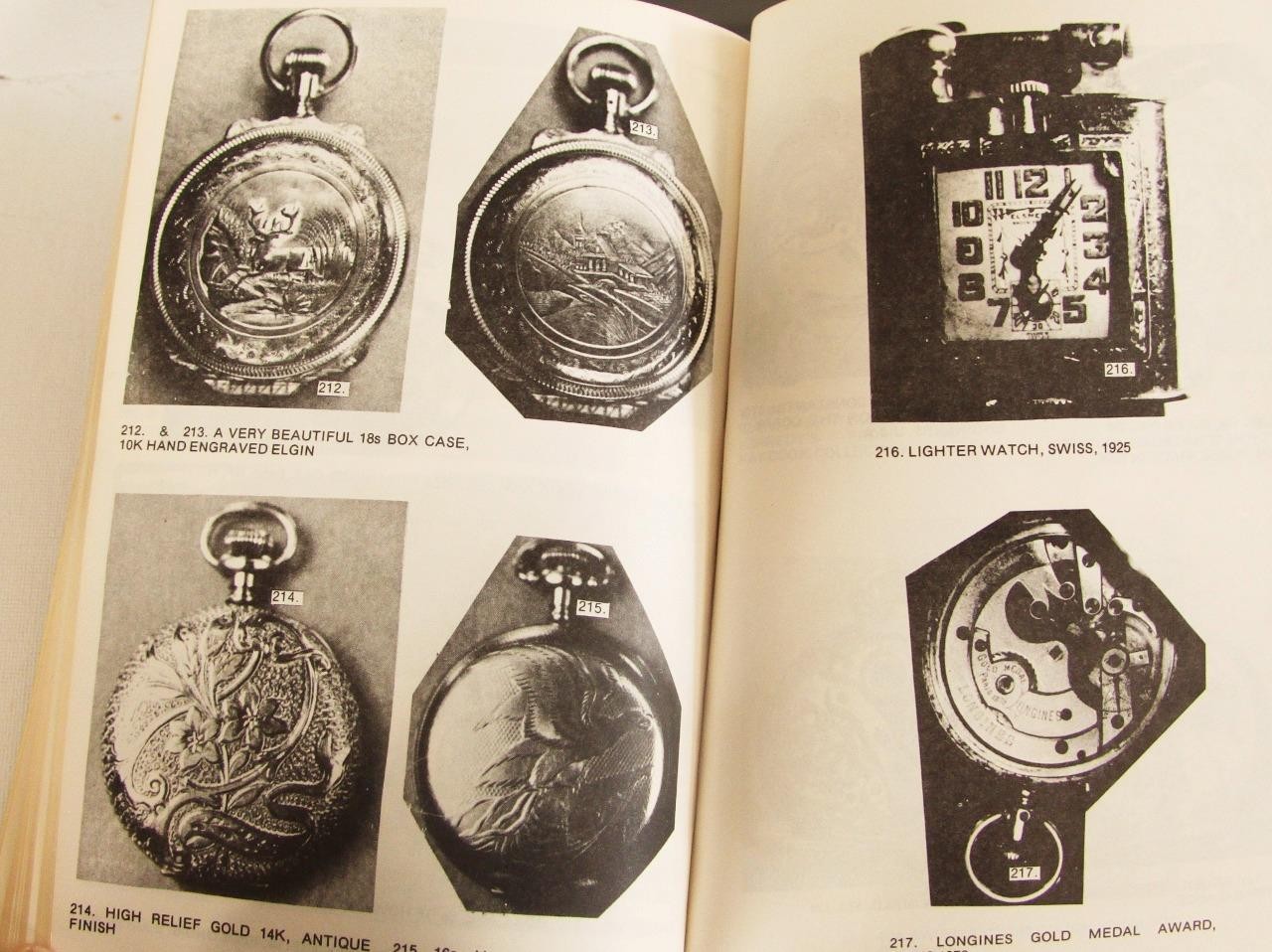 1977 Collector’s Price Guide to American Pocket Watches 3rd Ed David Criss PB