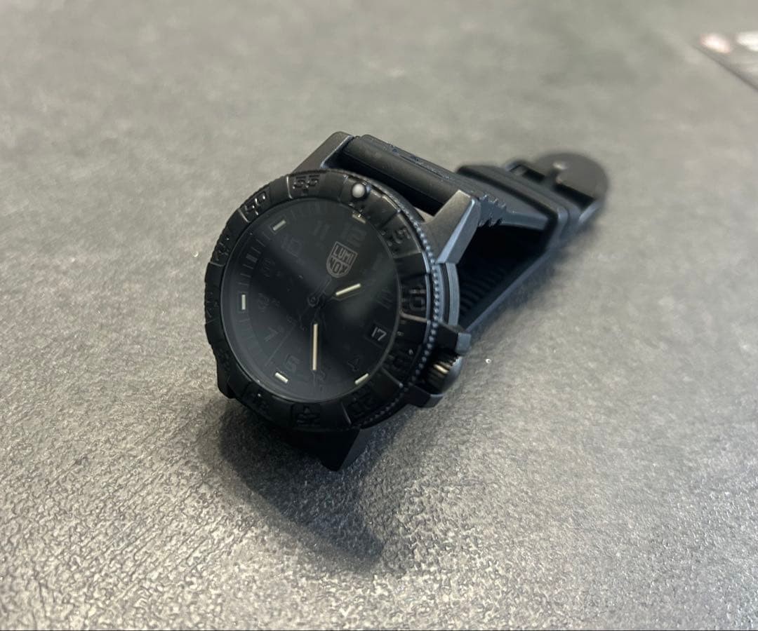 LUMINOX 0300-1GBq H-3 Mens Black Dial Quartz Watch