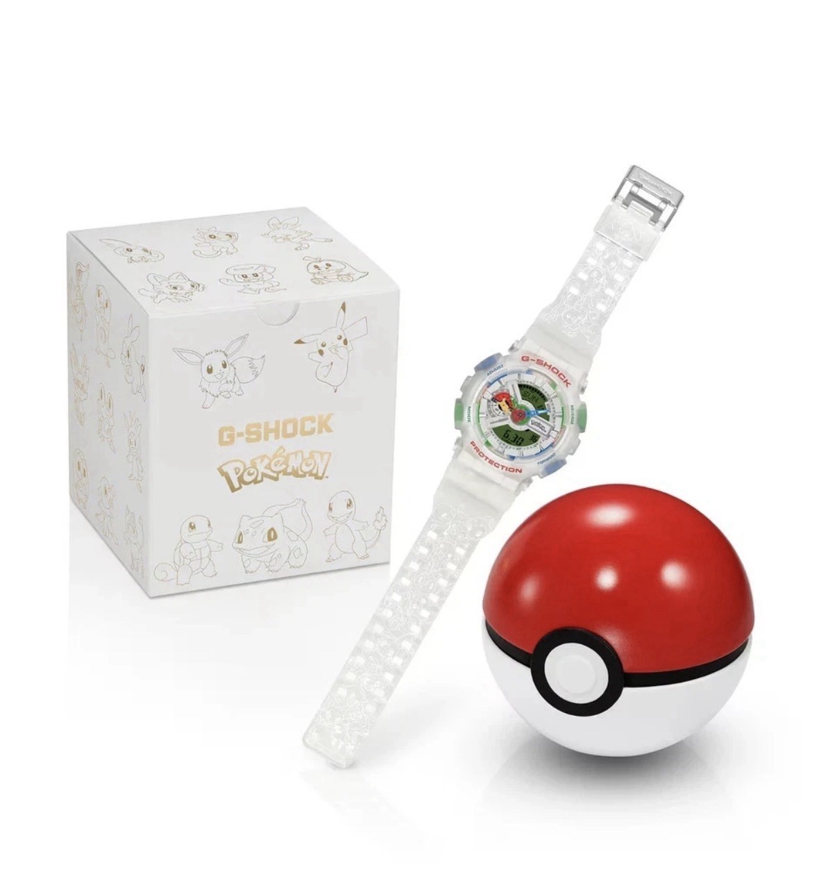 Casio G-SHOCK x Pokémon 30th Anniversary GA110PKM-7A – IN HAND