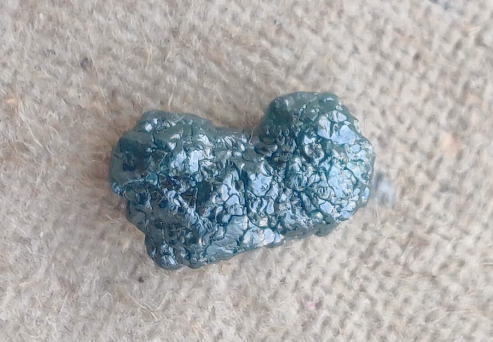 3.05 CT Blue Uncut Natural Loose Rough Diamond For Making Jewelry