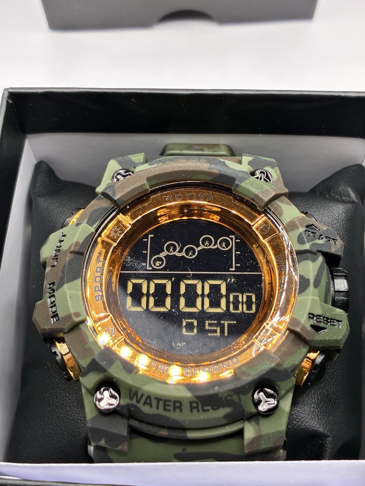 ACW8082-021 Activa X Invicta Unisex watch – Army Green, Camouflage – BRAND NEW