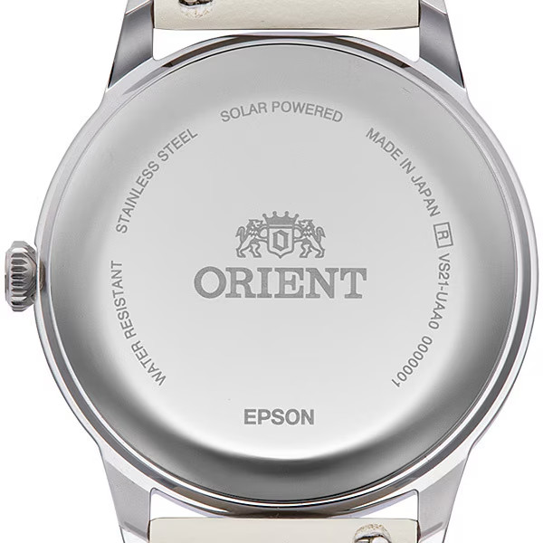ORIENT Bambino 38 RN-WK0002E Solar Men’s Watch Classic Leather Band