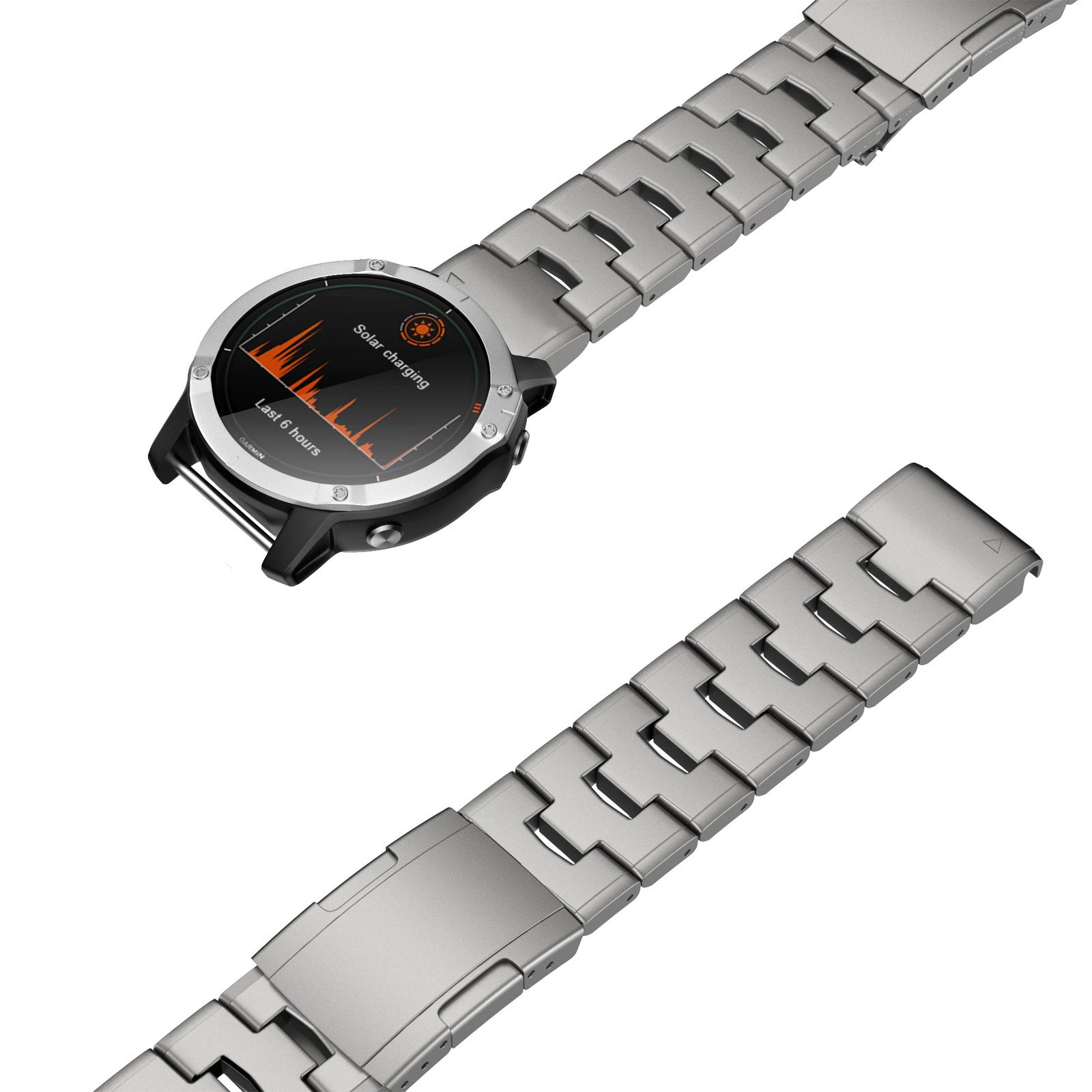 22mm Quickfit Release Titanium Watch Band For Garmin Fenix 8Pro 47mm Fenix 8 7 5