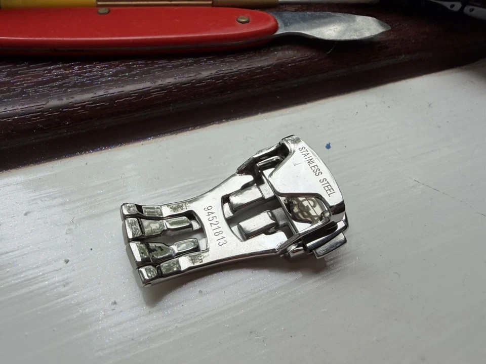 20mm Omega Seamaster Speedmaster Deployment Clasp To Leather Rubber strap