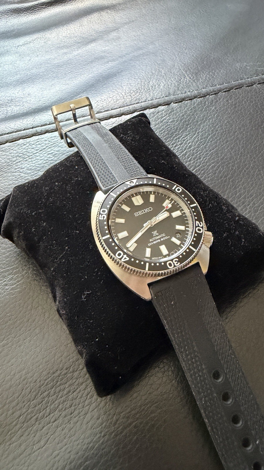 Seiko Prospex Men’s Black Watch – SPB317J1