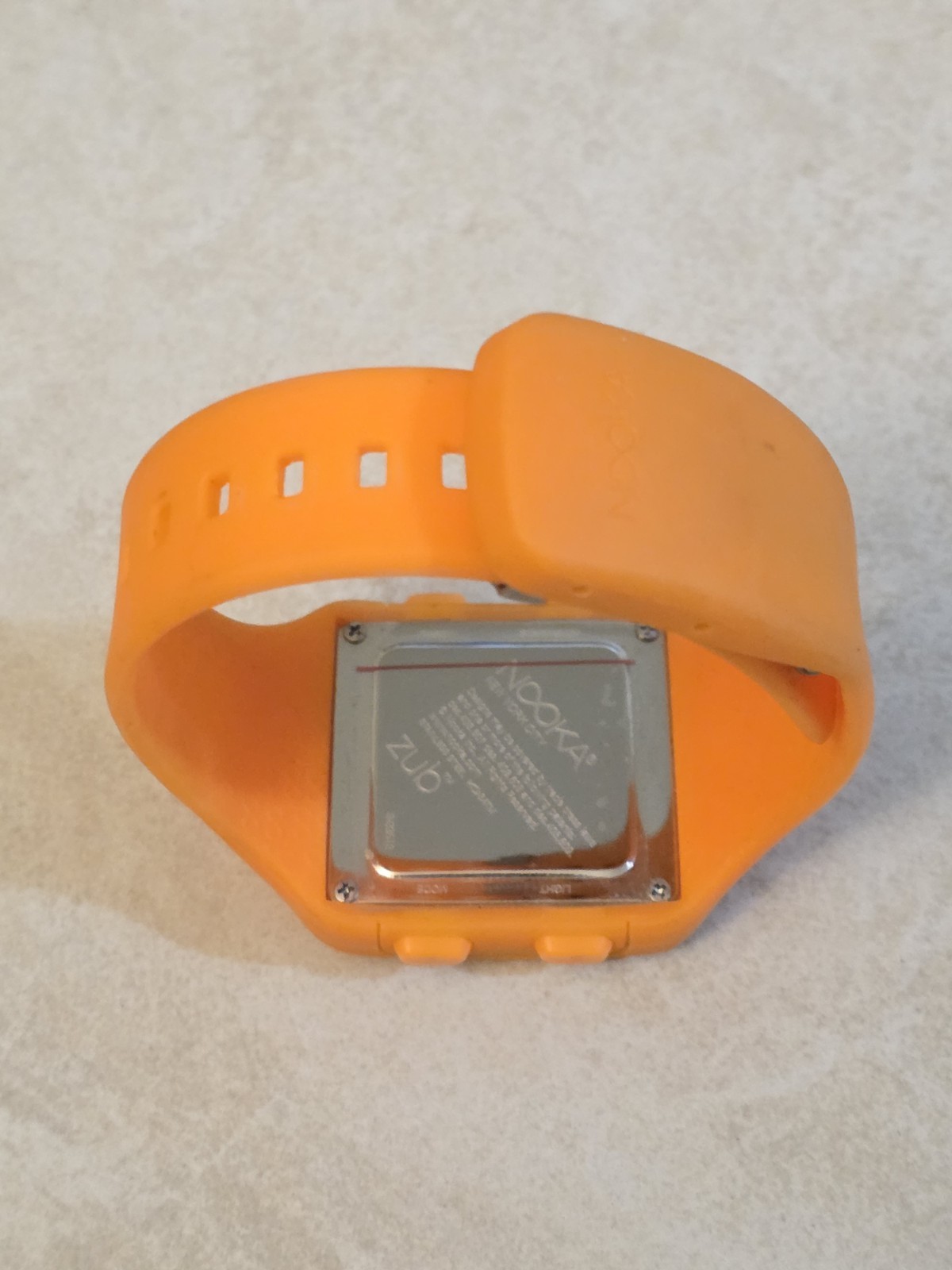 Nooka Zub Zen-V 20 Fire Orange/Gold Watch Out of Production