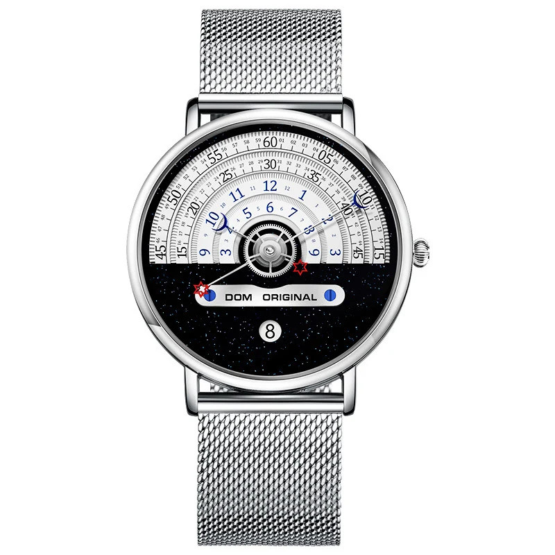 Mens Fashion Sports Watch 24 Hour Indicator Waterproof 30m Quartz Movement 40mm