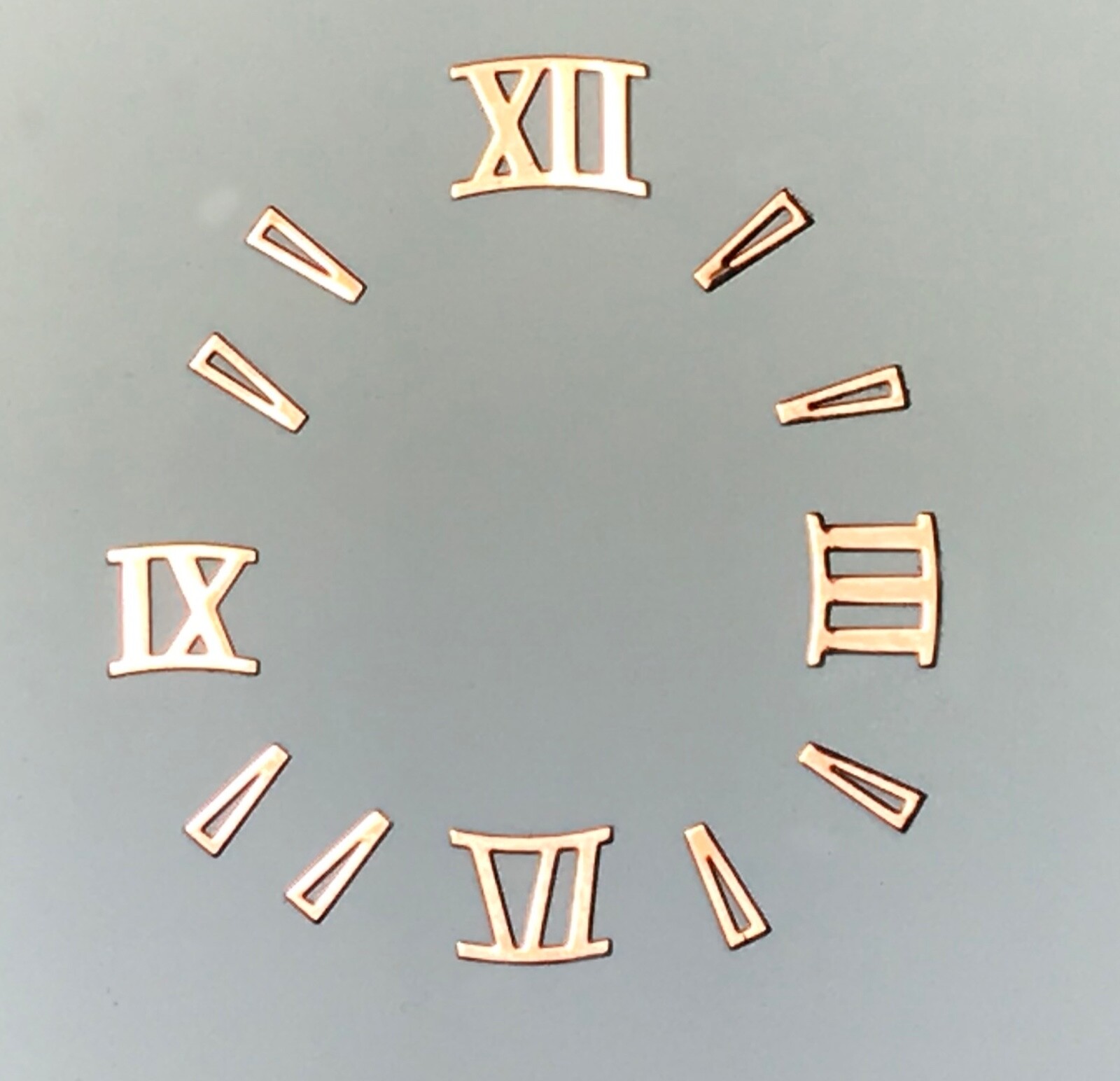 Watch Dial Hour Marker Small ROMAN Numbers Numerals 2.75mm Dots Parts Repair