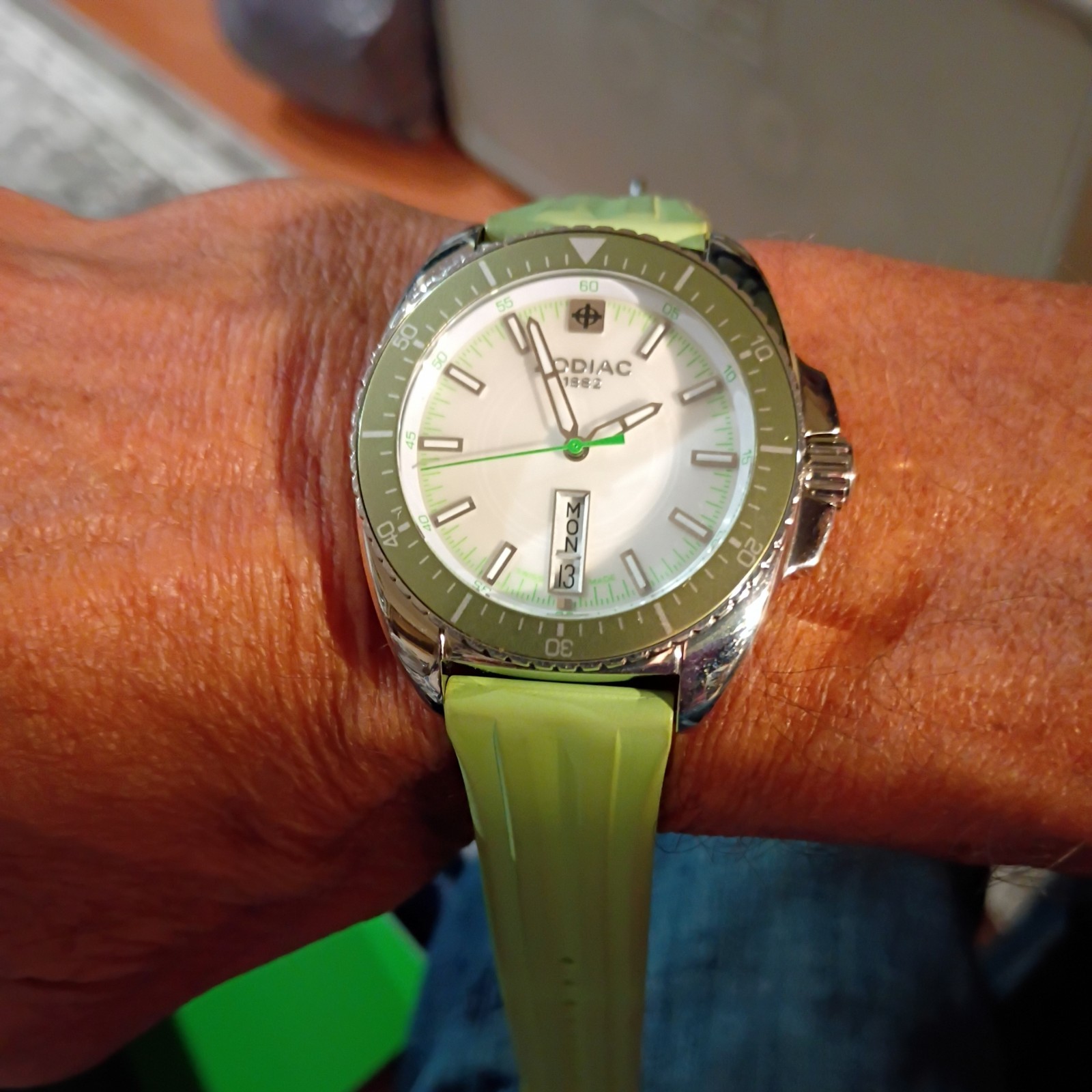 Zodiac Speed Dragon Z05516 Mens Diver, Super Nice!!!