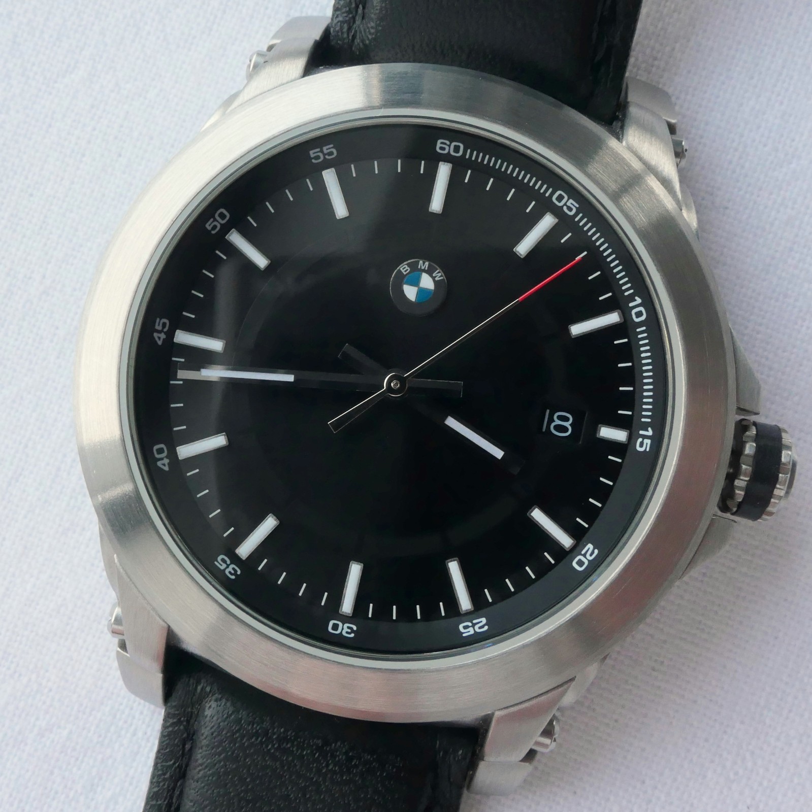 BMW Classic Pilot Racing Driver Sport Car Accessory Swiss Movement Luxury Watch