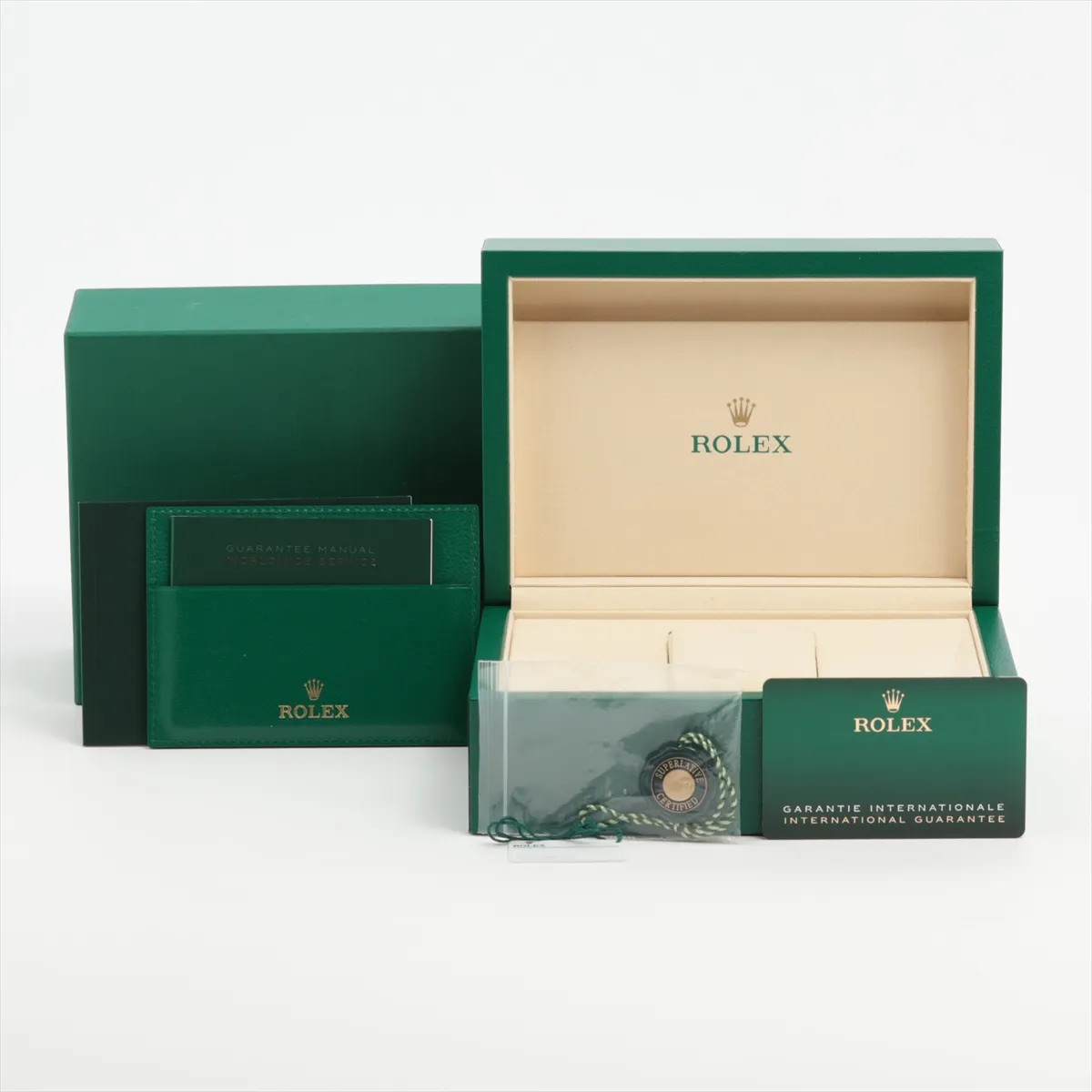 Rolex Oyster Perpetual 31 277200 SS SS AT Green-Face