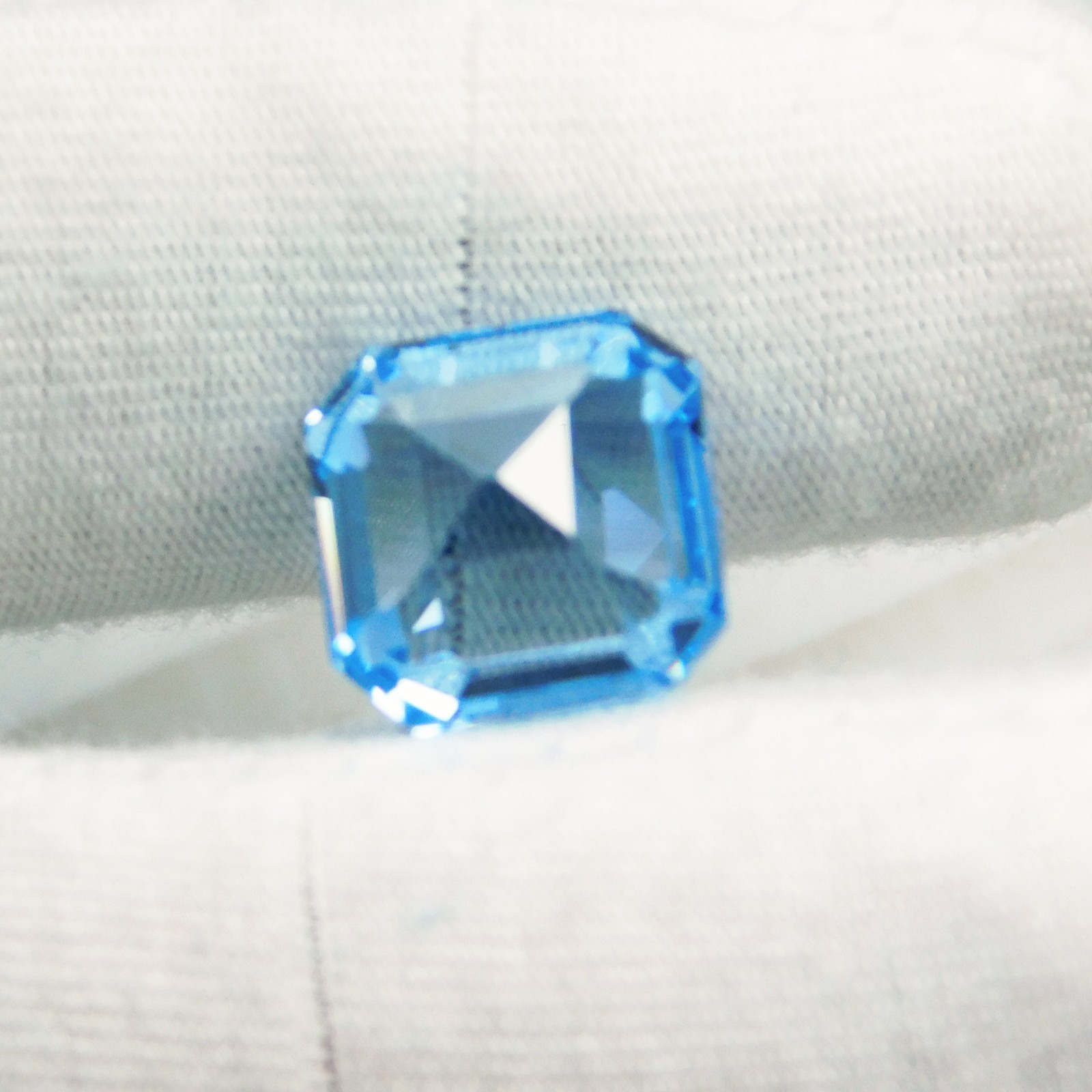 CERTIFIED Natural Unheated 7.40 Cts Blue Sapphire Radiant Loose Gemstone