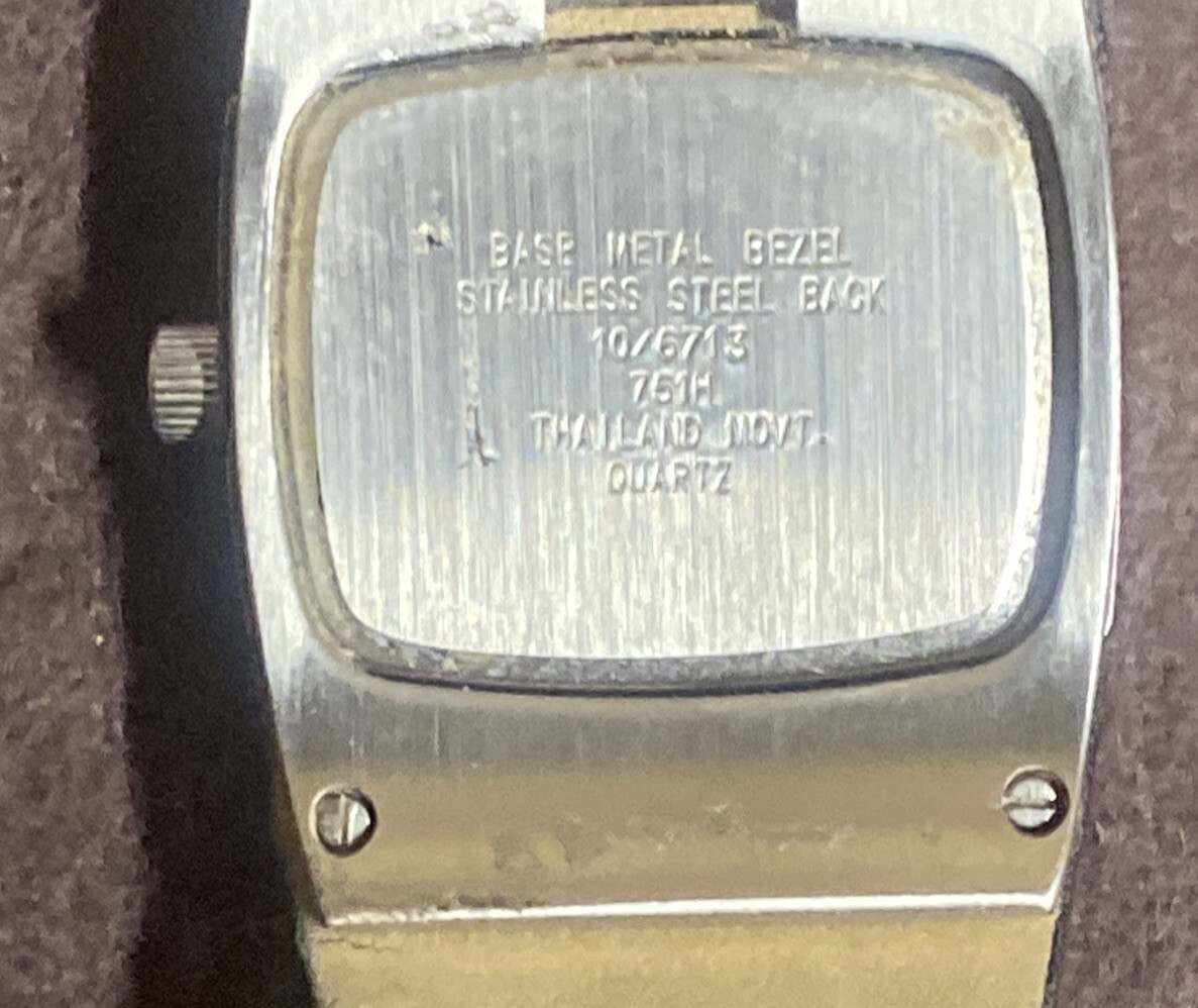 Anne Klein watch 10/6713 751H Needs Battery