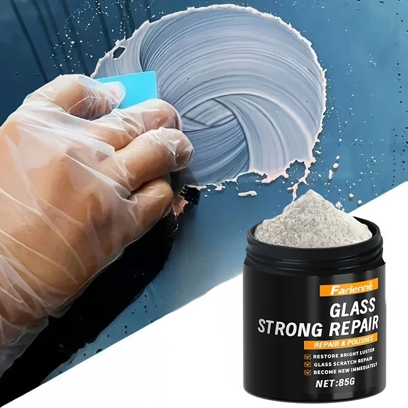 Glass Polishing Powder Scratch Repair Restore Clarity Brightness