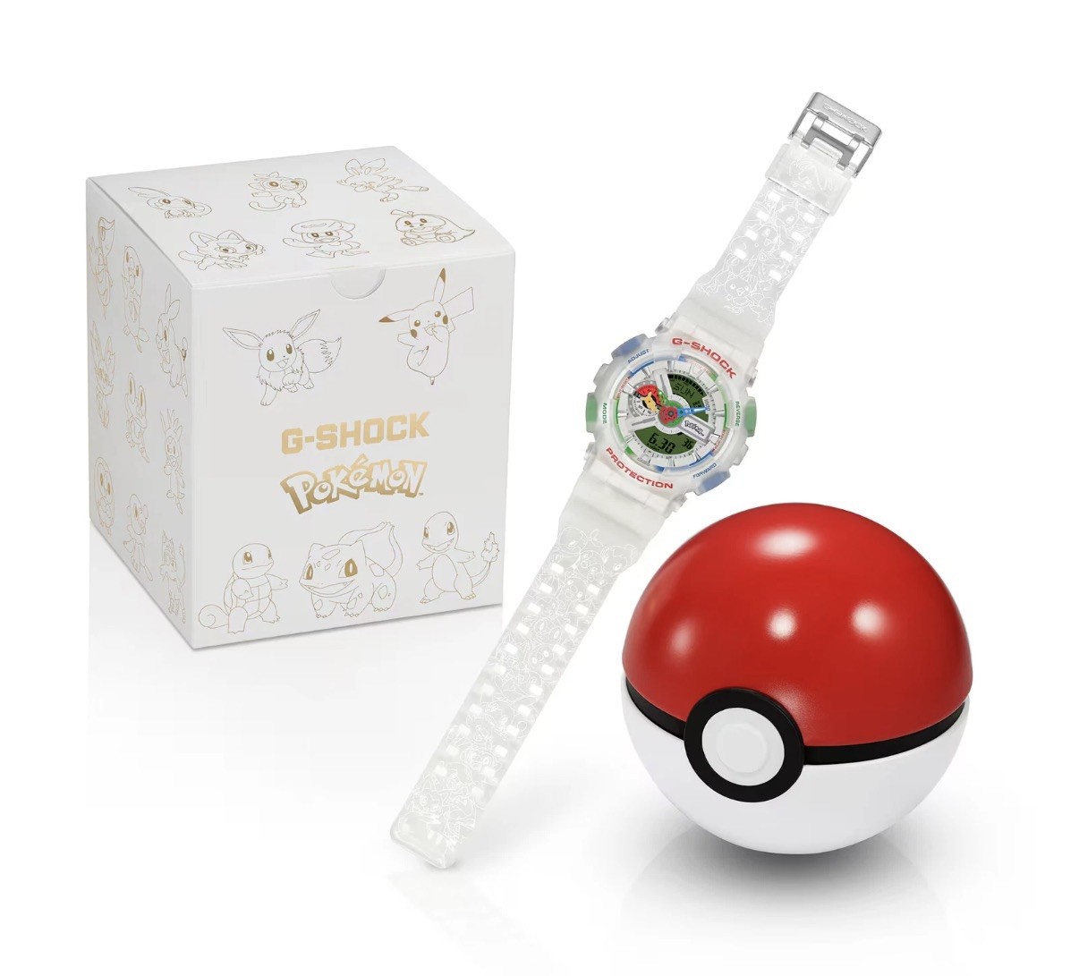 Casio G-SHOCK x Pokemon GA110PKM-7A IN HAND ✅