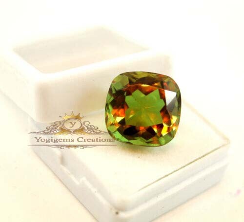 7-8 Ct Approx. Certified Natural Cushion Cut Zultanite Color Changing Gemstone