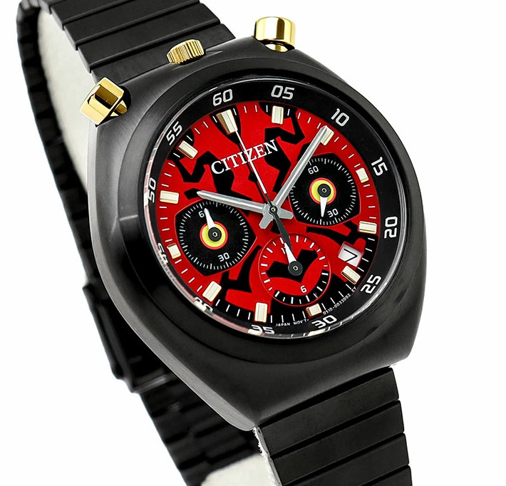 Citizen Star Wars Darth Maul AN3668-55W Chronograph Unisex Date Indicator Watch
