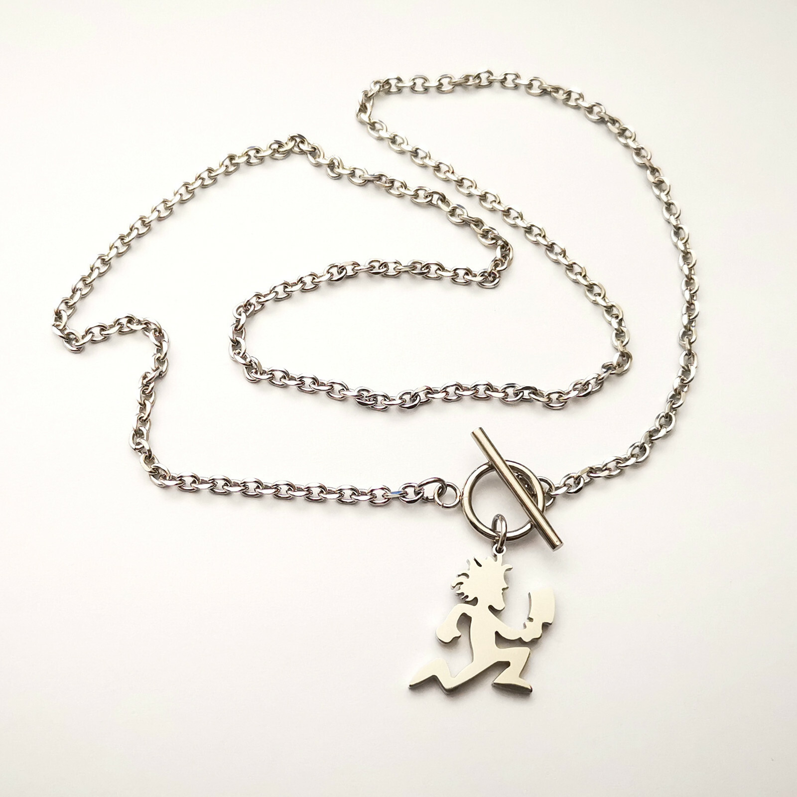 Insane Clown Posse Toggle Clasp hatchemtan Juggalette necklace pendant 16-40inch