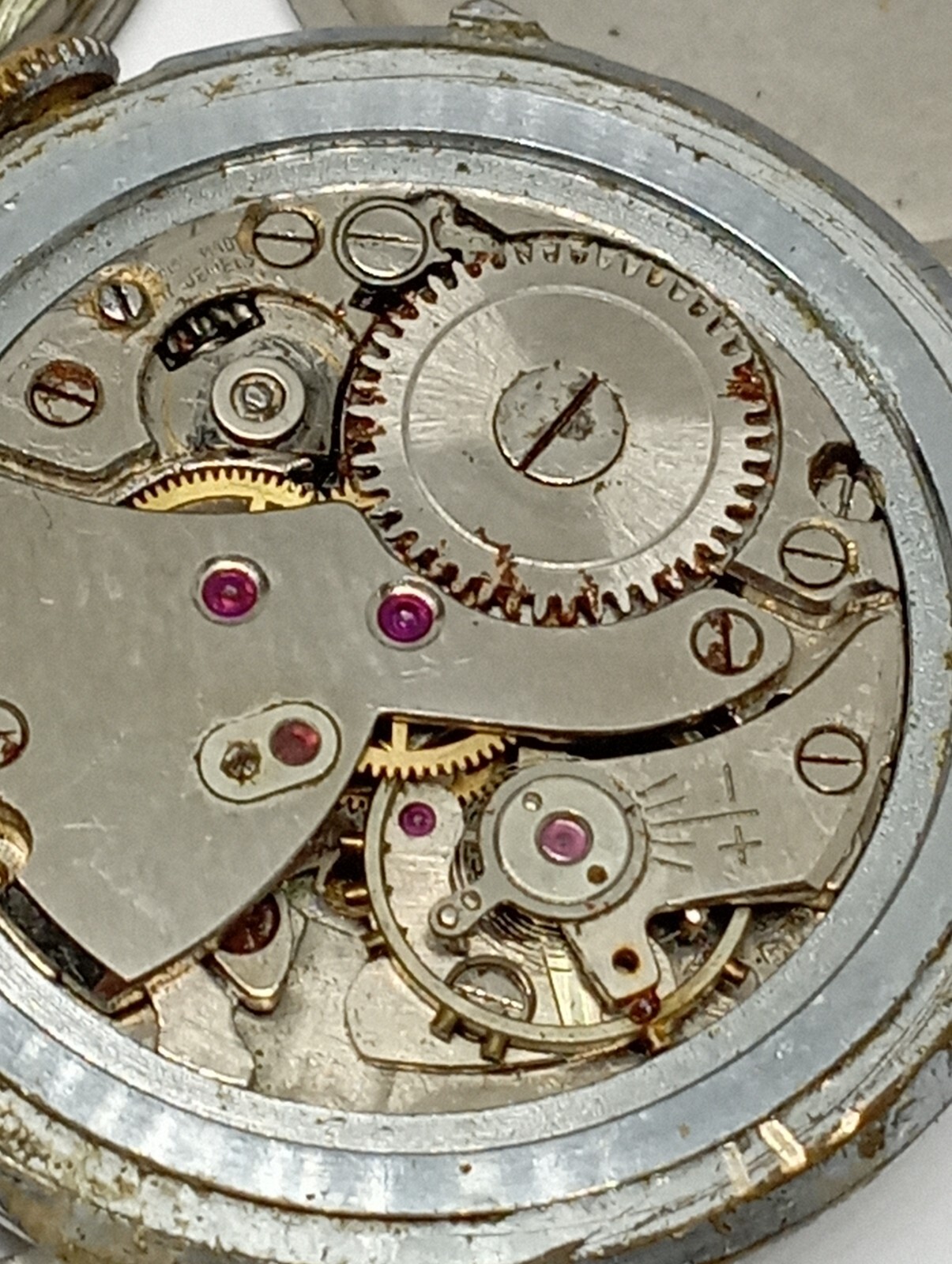 VINTAGE Rare lot Damas watch cal. FHF 67 sold for parts ONLY Swiss made