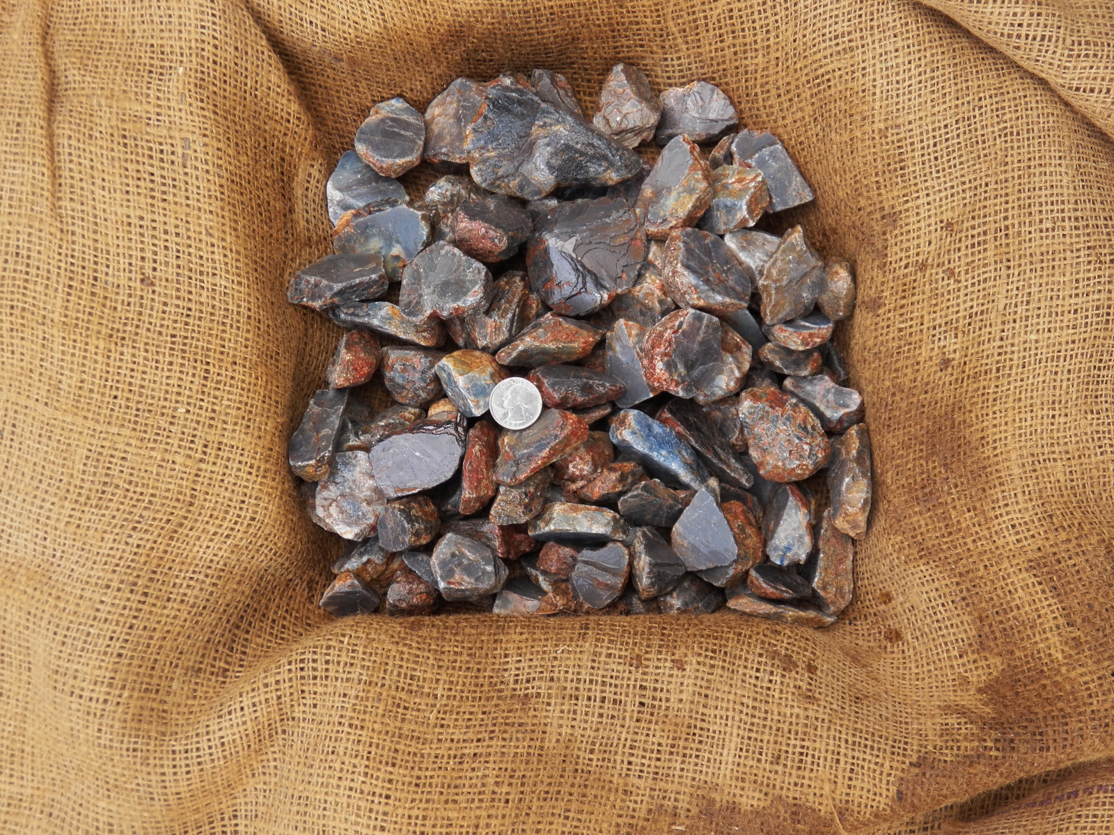 1000 Carat Lots of Blue Sapphire Rough – Plus a FREE Faceted Gemstone