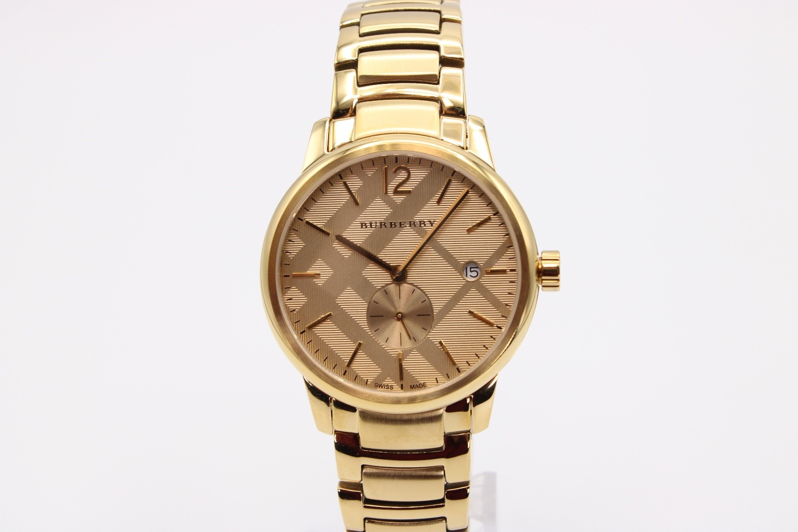 BURBERRY THE CLASSIC BU10006 Men’s Yellow Gold Watch