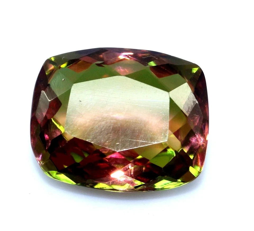 25 CT Rare 7 Color Change Zultanite Cushion Cut Certified Loose Gemstone
