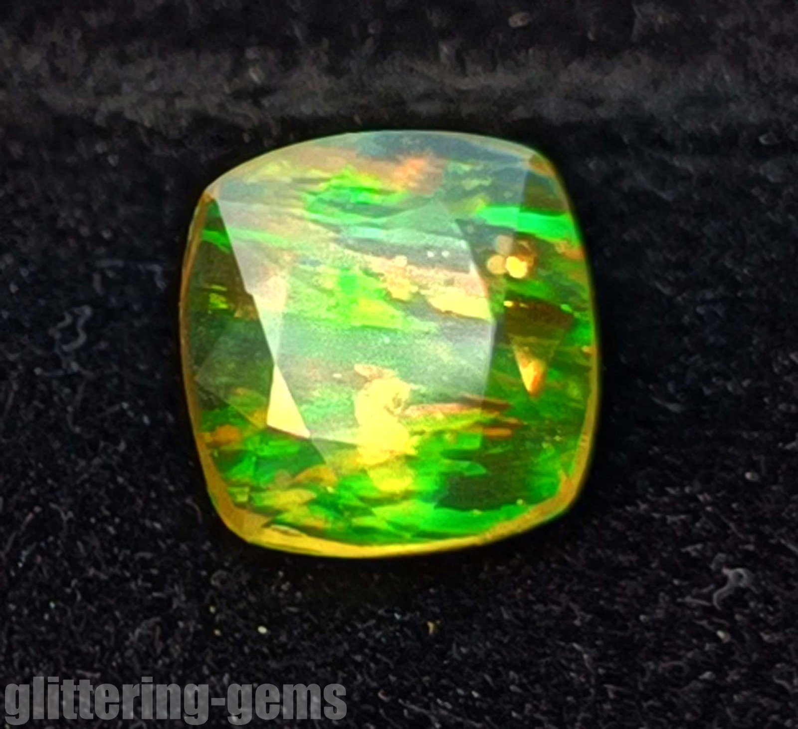 Brilliant 5.35Ct Natural Sphene Titanite Cushion Cut IGL Full Fire Gemstone 5DNC