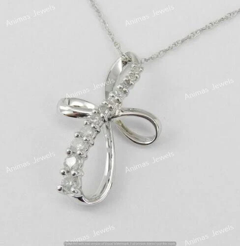 1/4 Ct Real VVS1 Moissanite Religious Cross Pendant Necklace 925 Sterling Silver