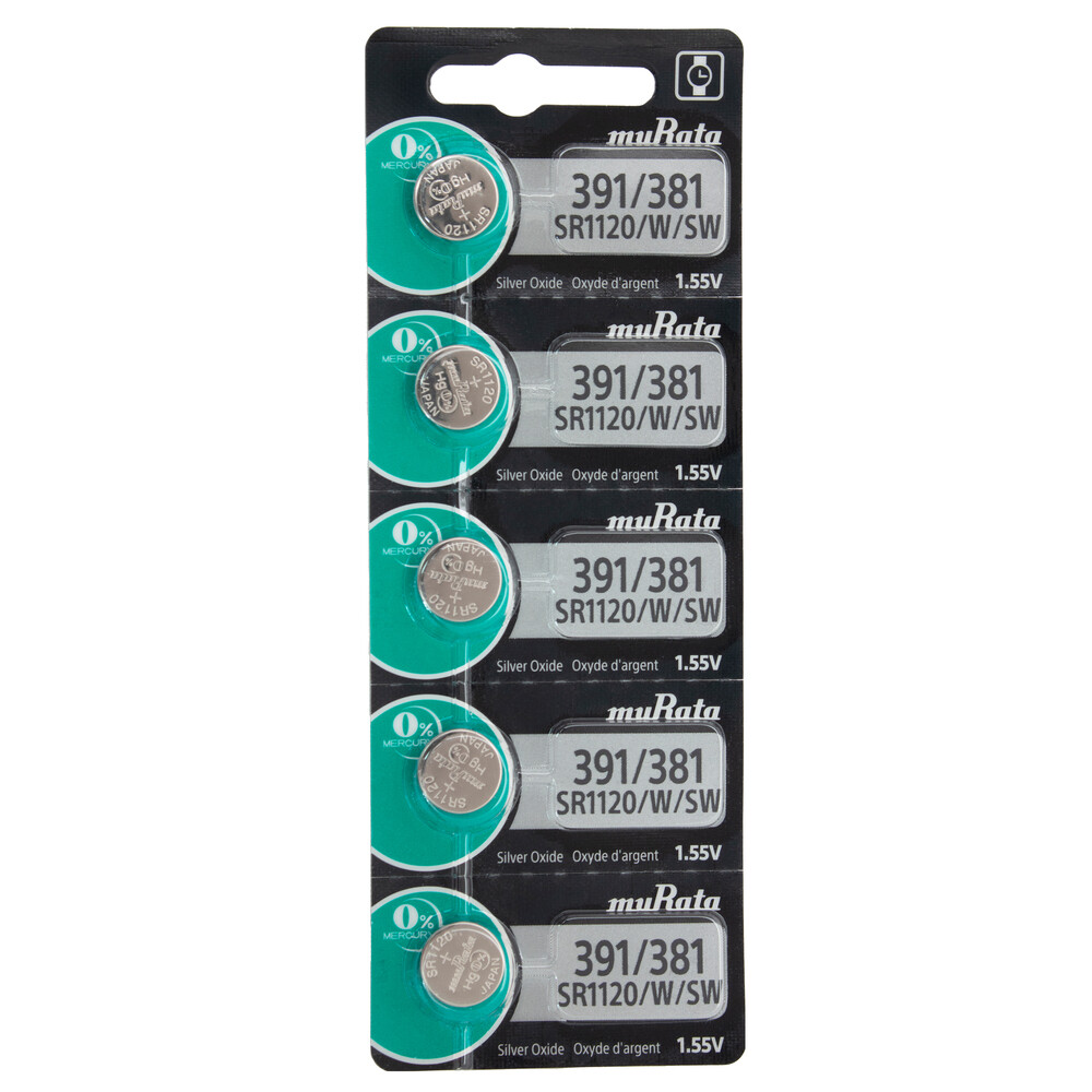 Murata 391 Watch Batteries 10 Pcs – Replaces Sony