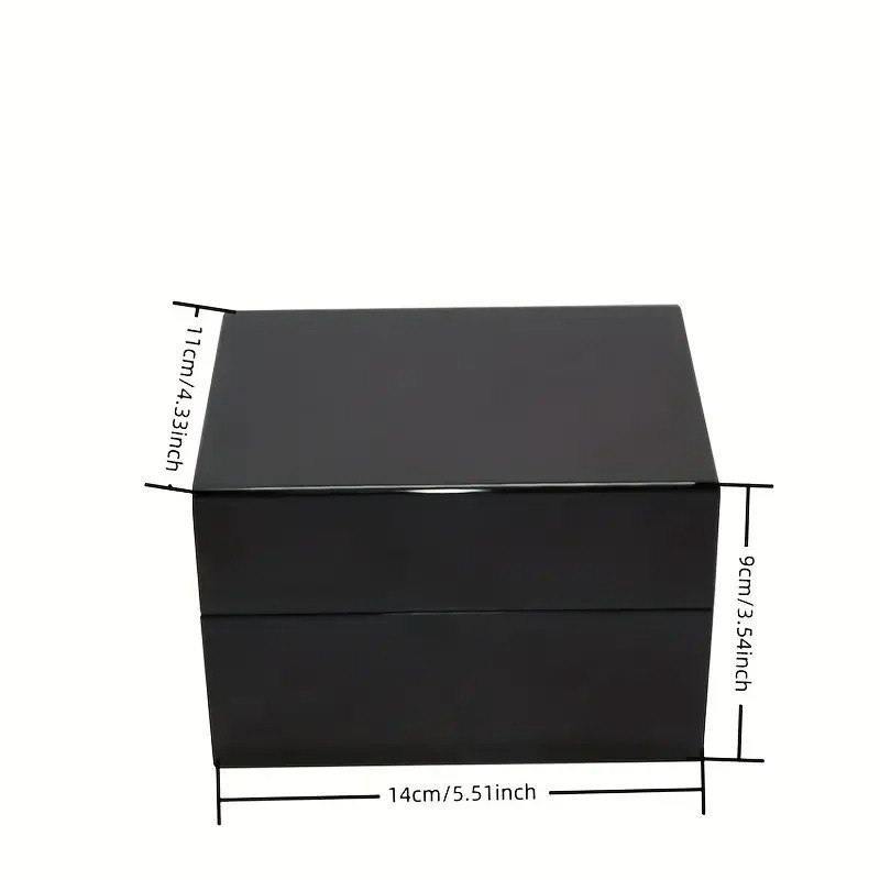 Solid Wood Lacquer Watch Box Storage Case High-End Display Gift Packaging