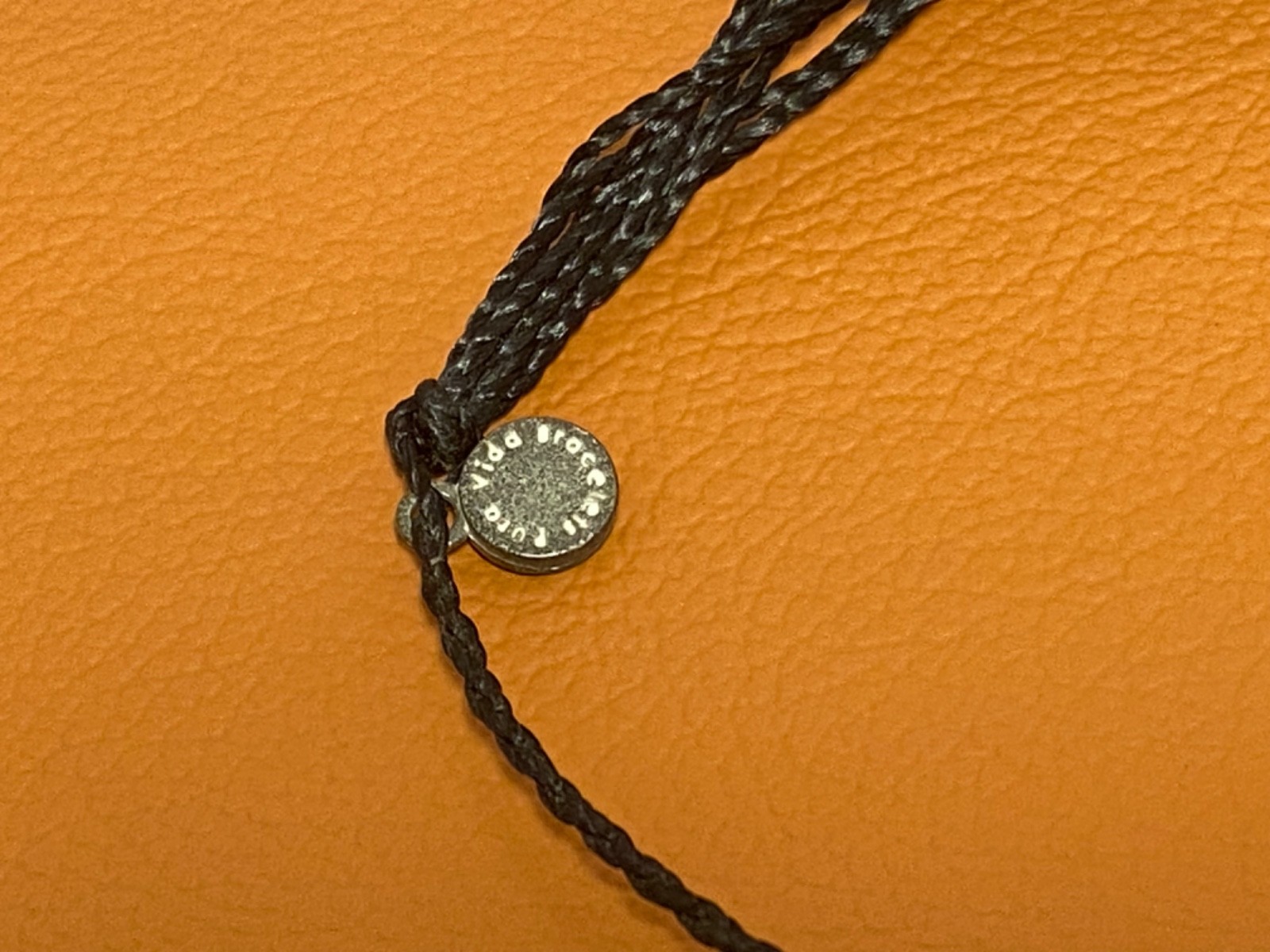 Pura Vida Black Strand Beads Anklet 9.5-12 inches