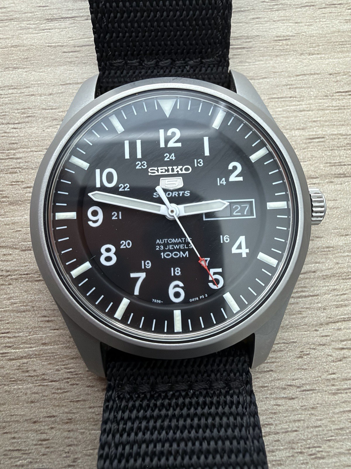 Seiko Men’s 5 Automatic Watch SNZG15K1