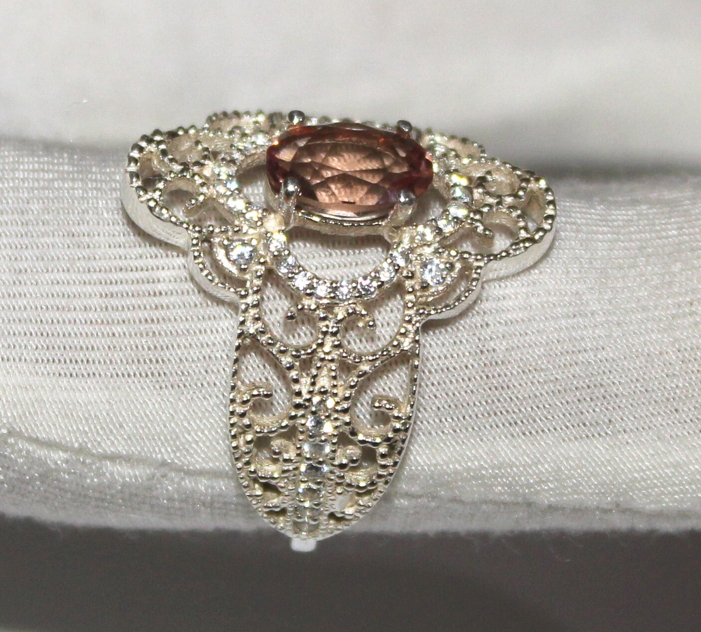 Genuinely Color Change Russian Zultanite 925 Silver Oval Ring, Alexandrite Ring