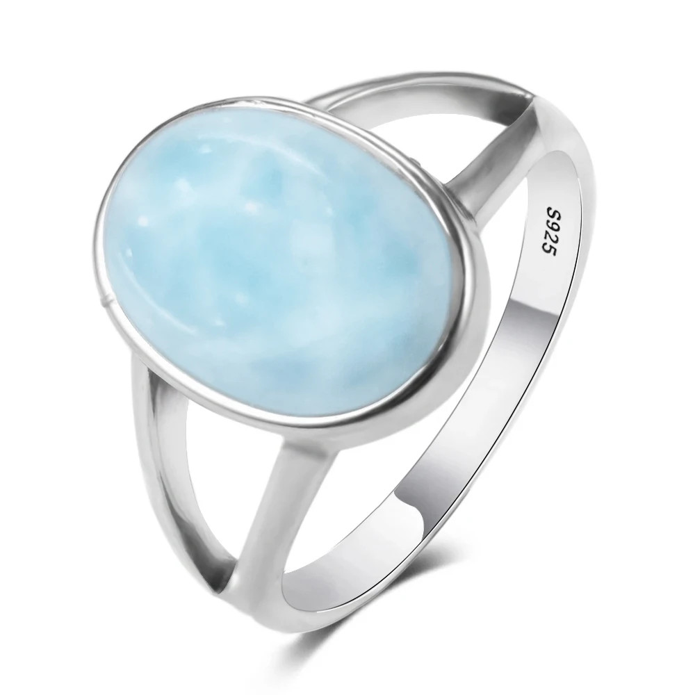 Moonstone Ring Sterling Silver Oval Tension Mount Vintage Wedding Women Jewelry