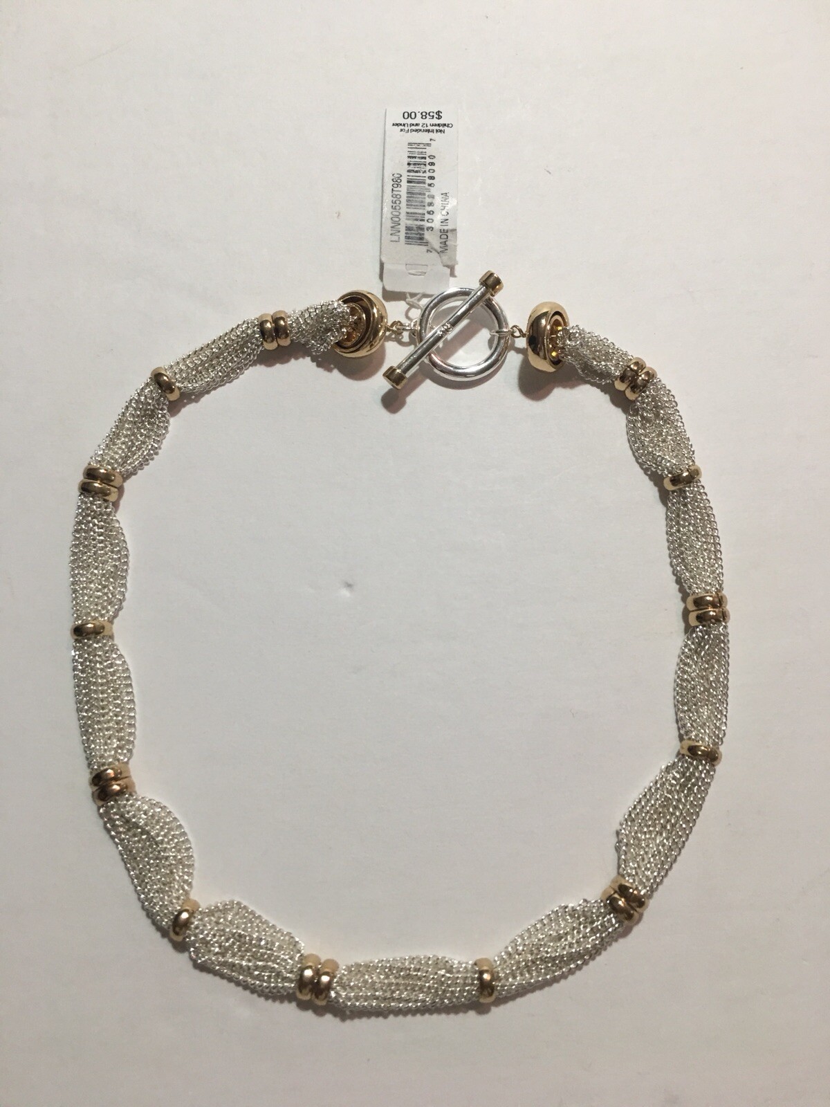 Lauren Ralph Lauren Collar Chain Necklace, Gold/Silver