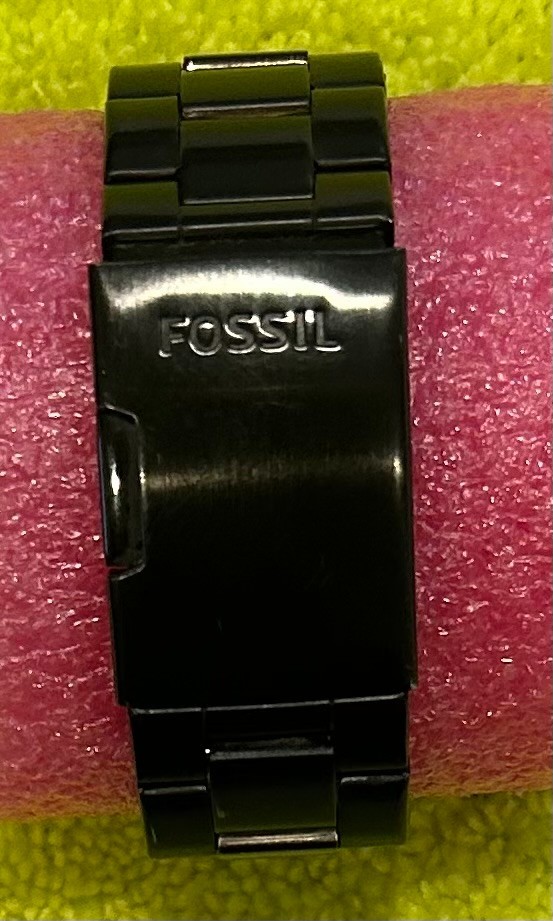Fossil Decker Chronograph Black IP CH2942 Stainless Steel Men’s Watch