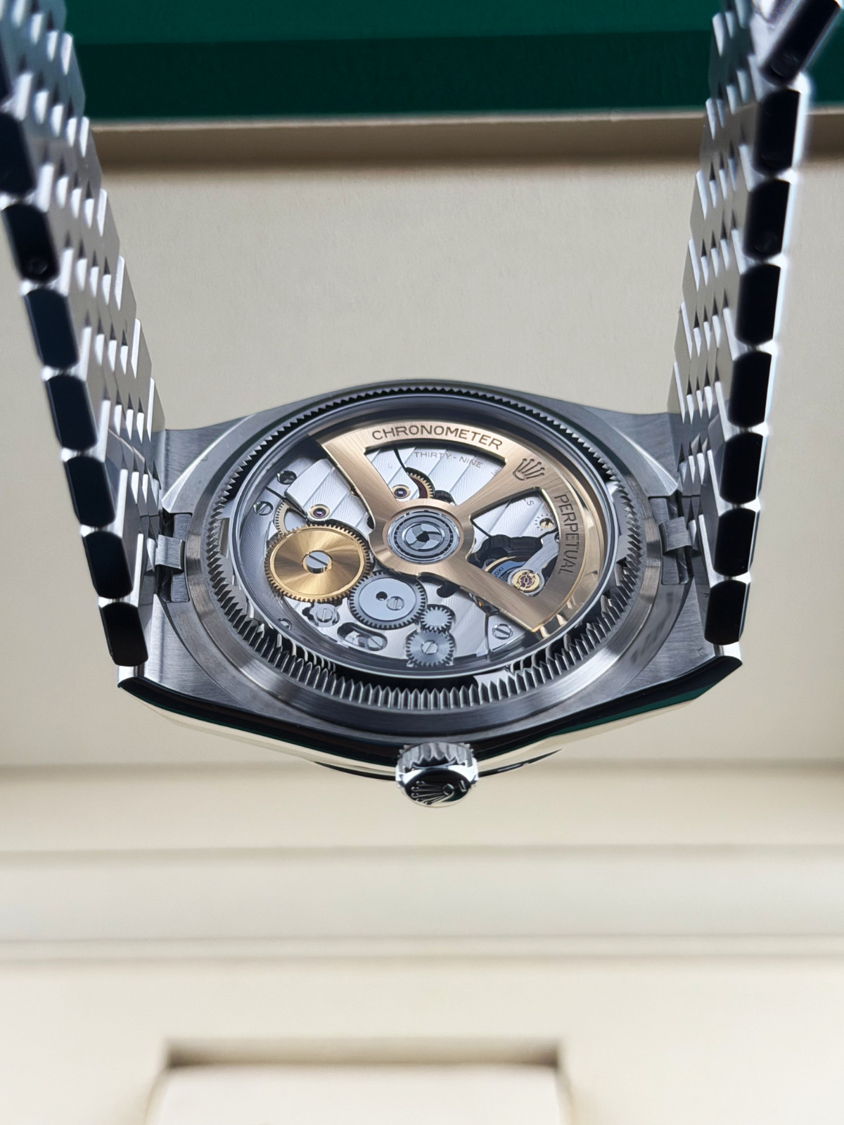 2026 Rolex Land-Dweller 40MM White “Honeycomb” Dial (127334)