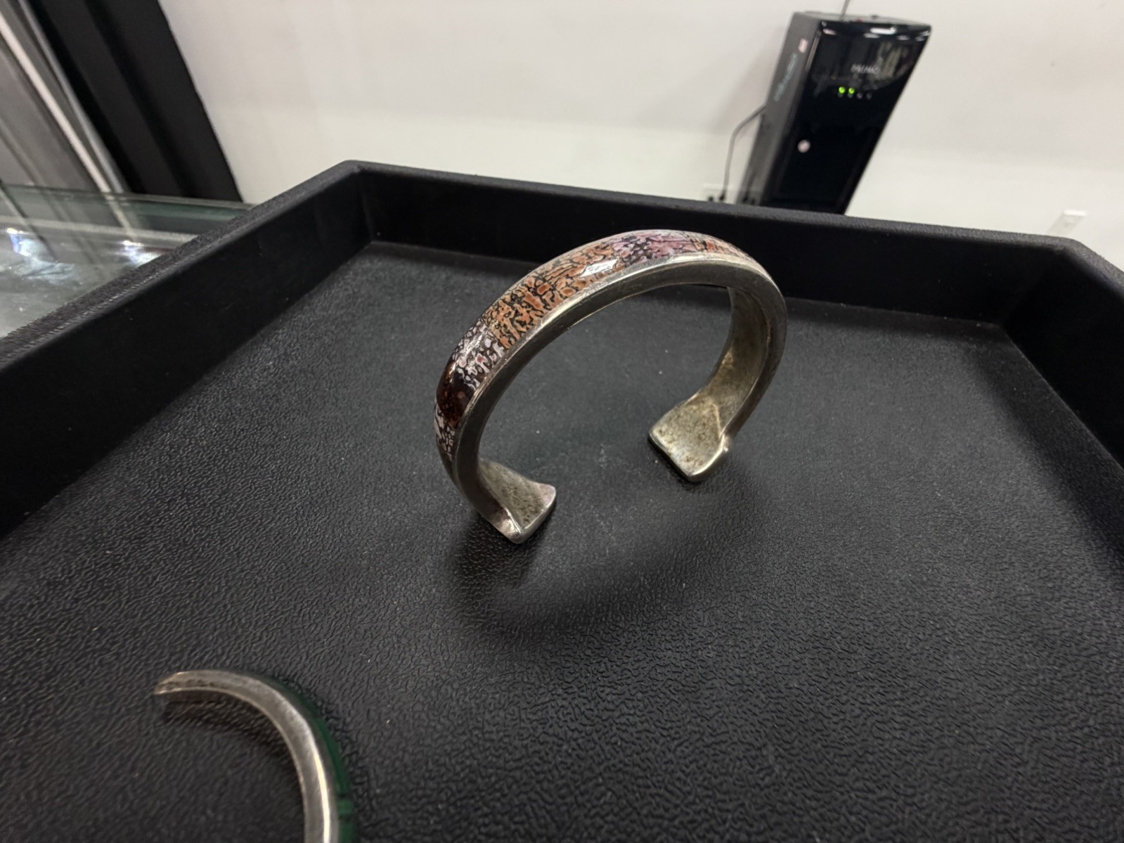 Navajo Sterling Silver Bracelet Vintage Estate Sale
