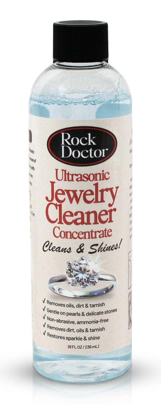 Ultrasonic Jewelry Cleaner Concentrate – Gentle Solution for Diamonds, Gold, …